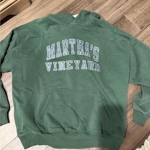 Abercrombie & Fitch Green 'Martha's Vineyard' Hoodie